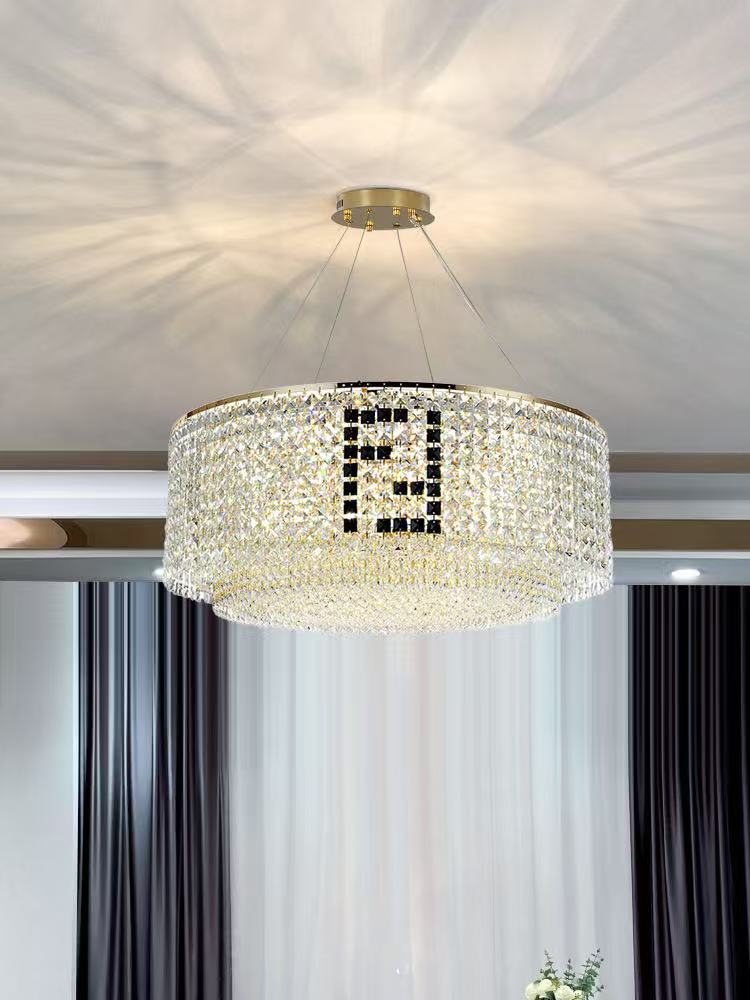 Liliana Round Crystal Chandelier