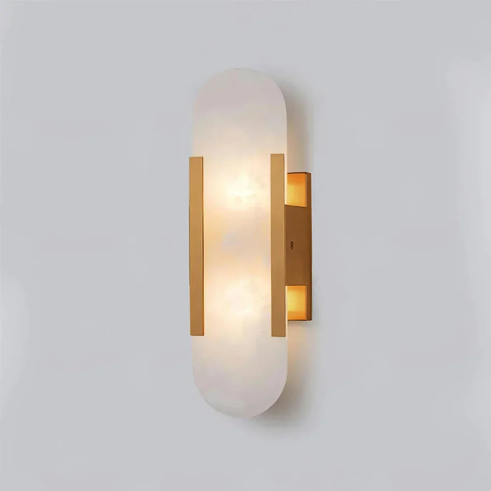 Alabaster Wall Lamp all 3 finishes comparison