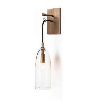 Lure Wall Sconce ambient glow side view detail