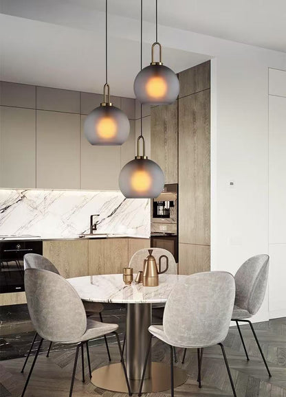 Glass Pendant Light