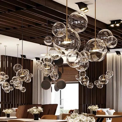 Bolle Bubble Glass Chandelier