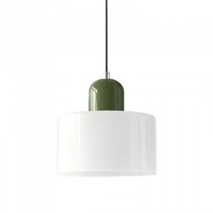 Nordic Morandi Cylinder Glass Pendant Light S66