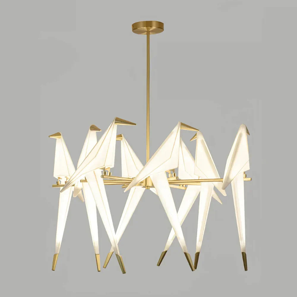 Perching Bird Chandelier dimensions specifications