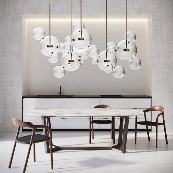 Bolle Bubble Glass Chandelier