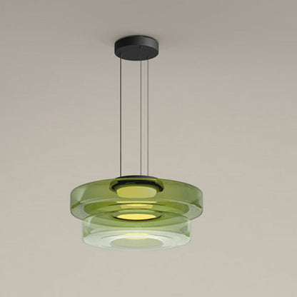 Nordic postmodern creative glass pendant light