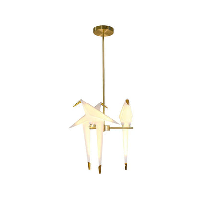 Perching Bird Chandelier size comparison all variants