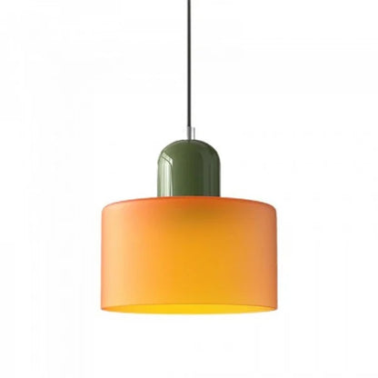 Nordic Morandi Cylinder Glass Pendant Light S66