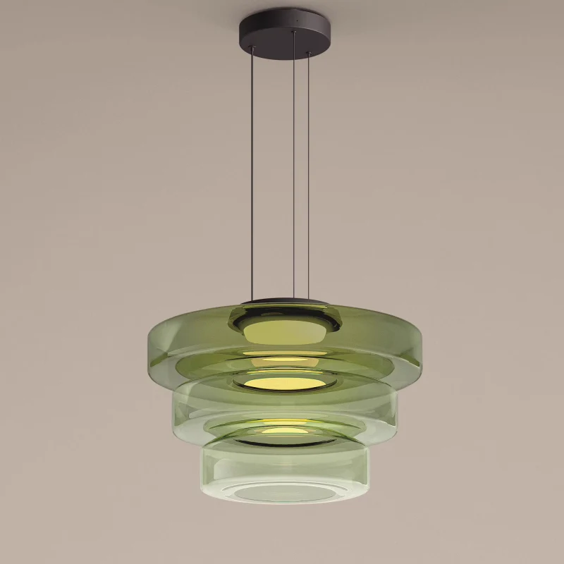 Nordic postmodern creative glass pendant light