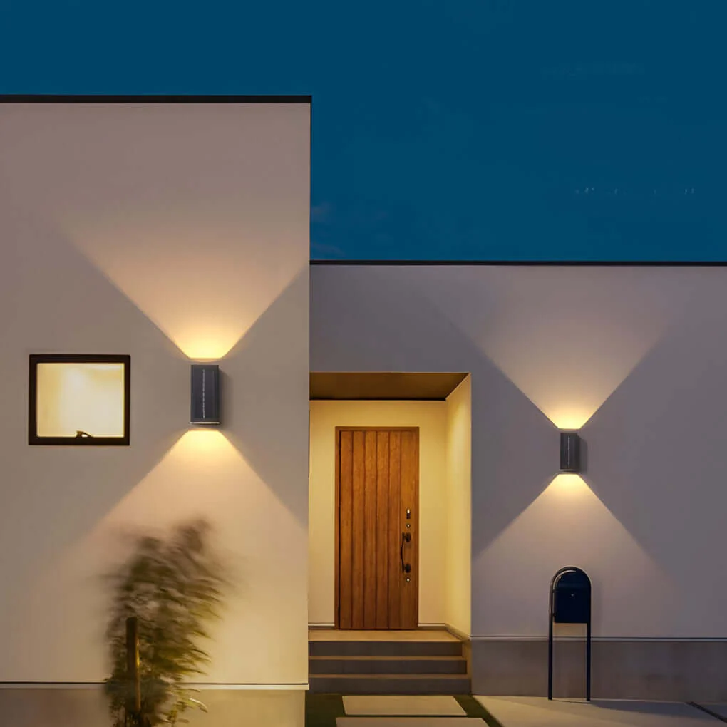 Doppio Up & Down Outdoor Wall Light