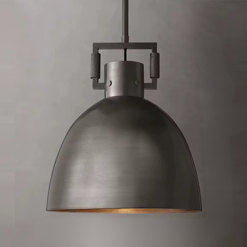 Cupola Machinist Cloche Dome Pendant Light