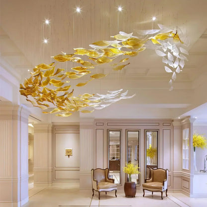 Ocean Current Chandelier