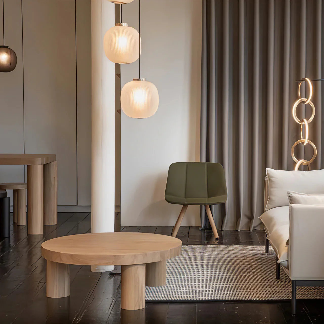 Bloom Petal Glass Pendant Light