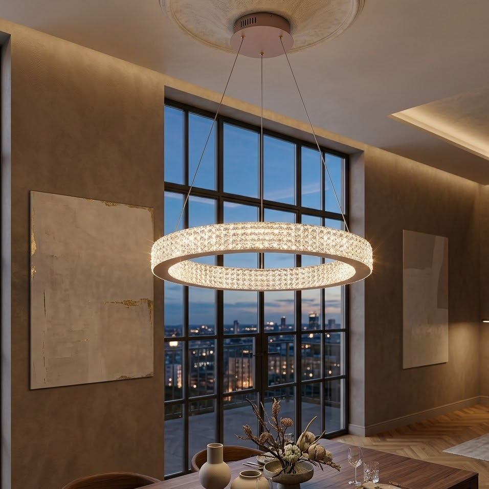 Celeste Halo Chandelier
