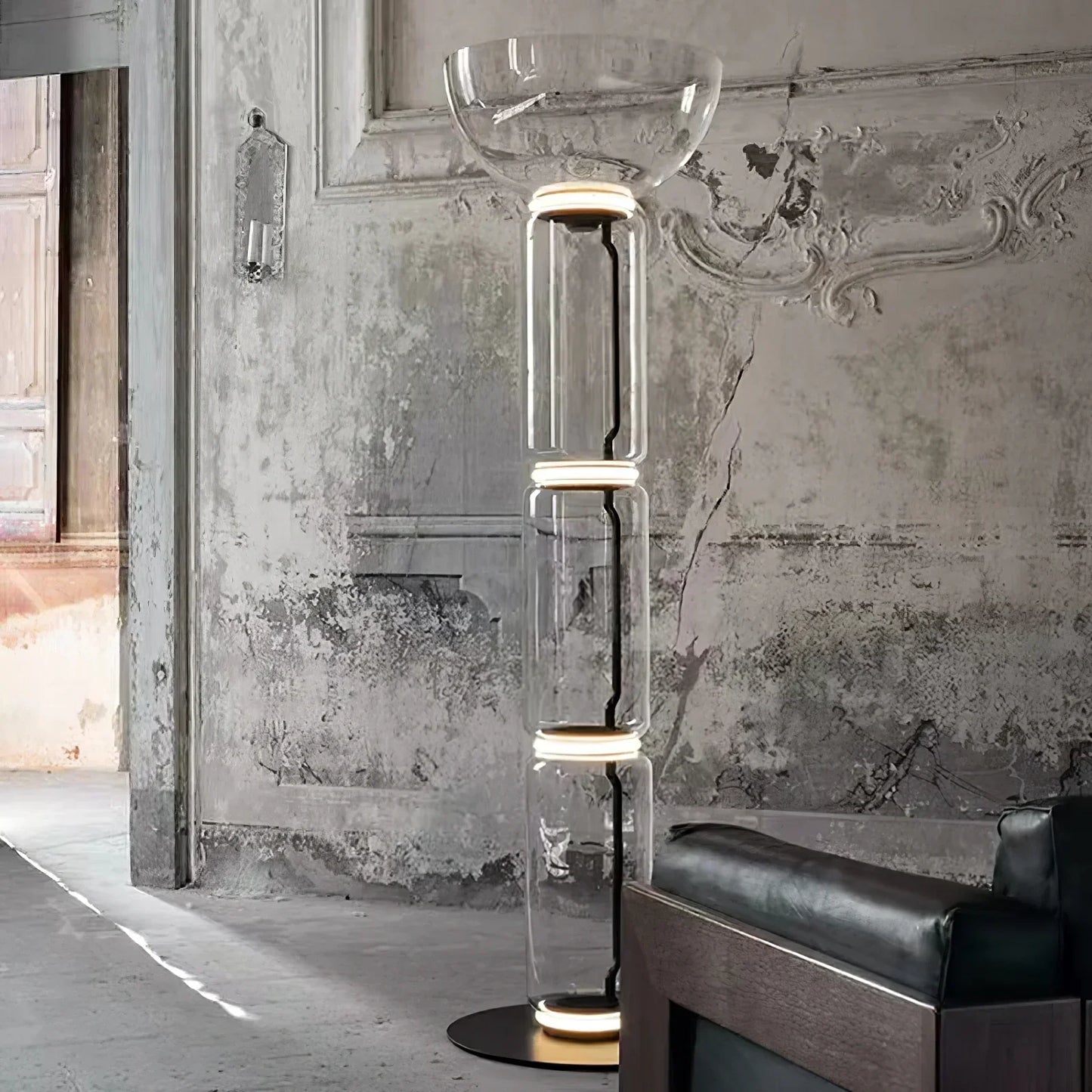 Noctambule Floor Lamp 50.7 inch medium height warm light
