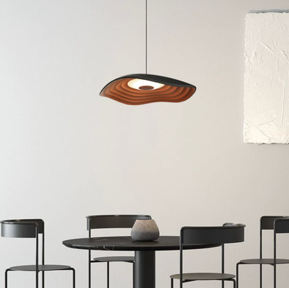 Wabi-Sabi Wavy Terraced Ricefields Pendant Light