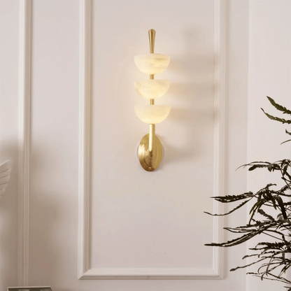 Faux Alabaster Wall Sconce