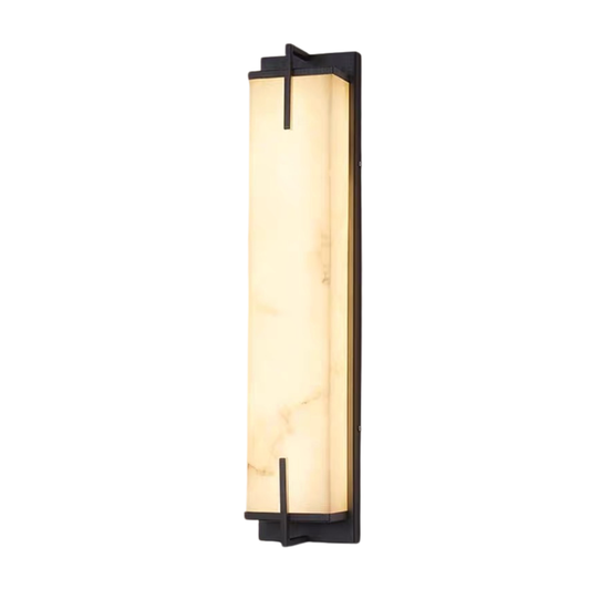 Sentinella Outdoor Marble-Effect Wall Light