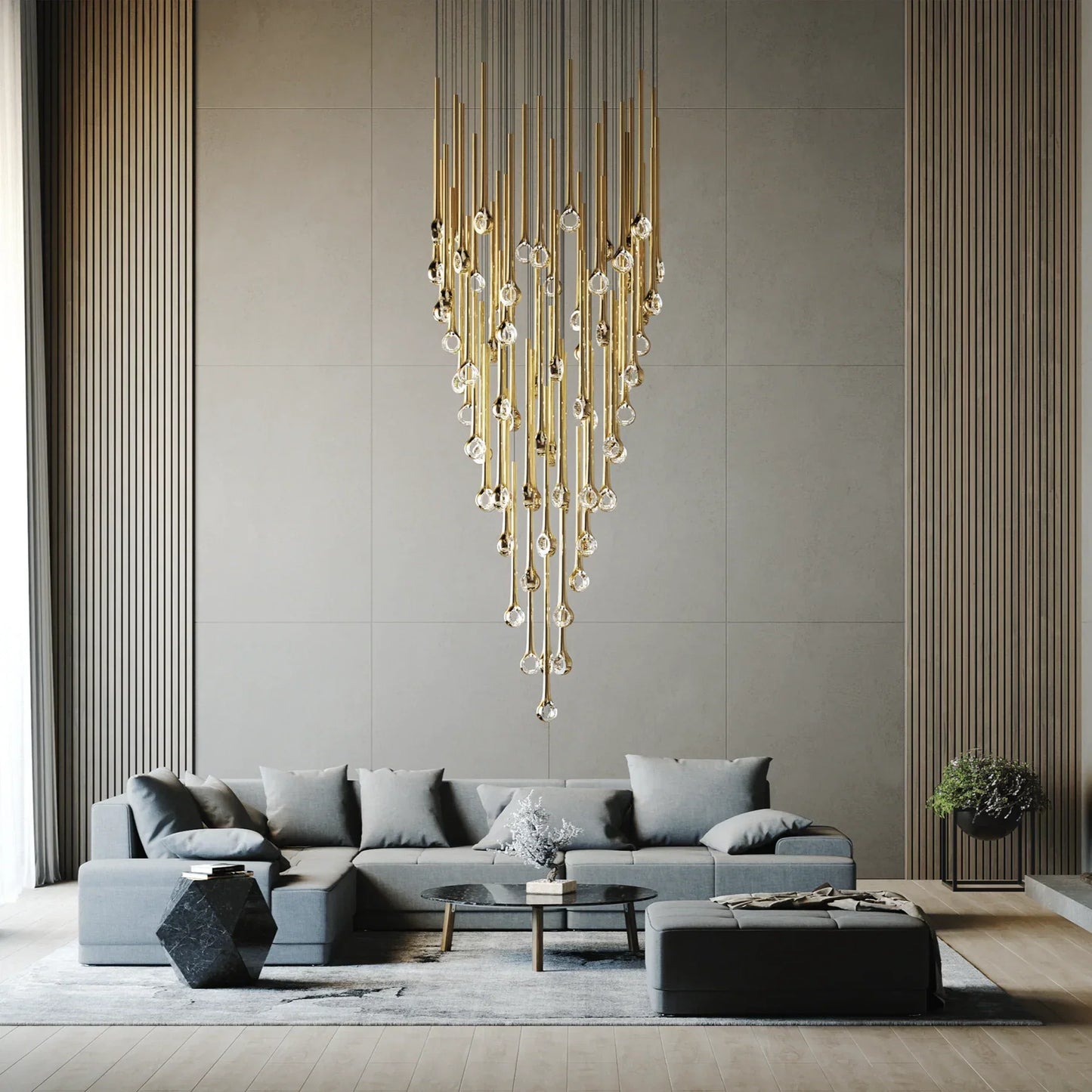 Meridian Eyelet Chandelier