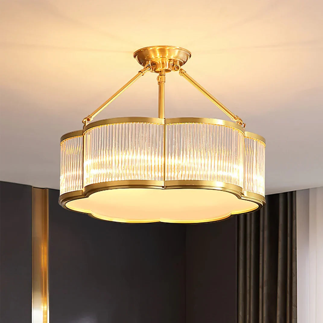 Basil Chandelier large 23.6 inch diameter version