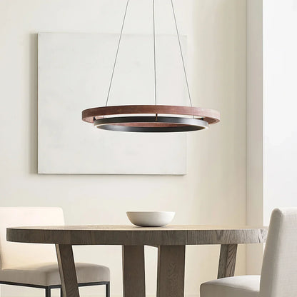 Ring Dunst Chandelier large 31.5 inch diameter view