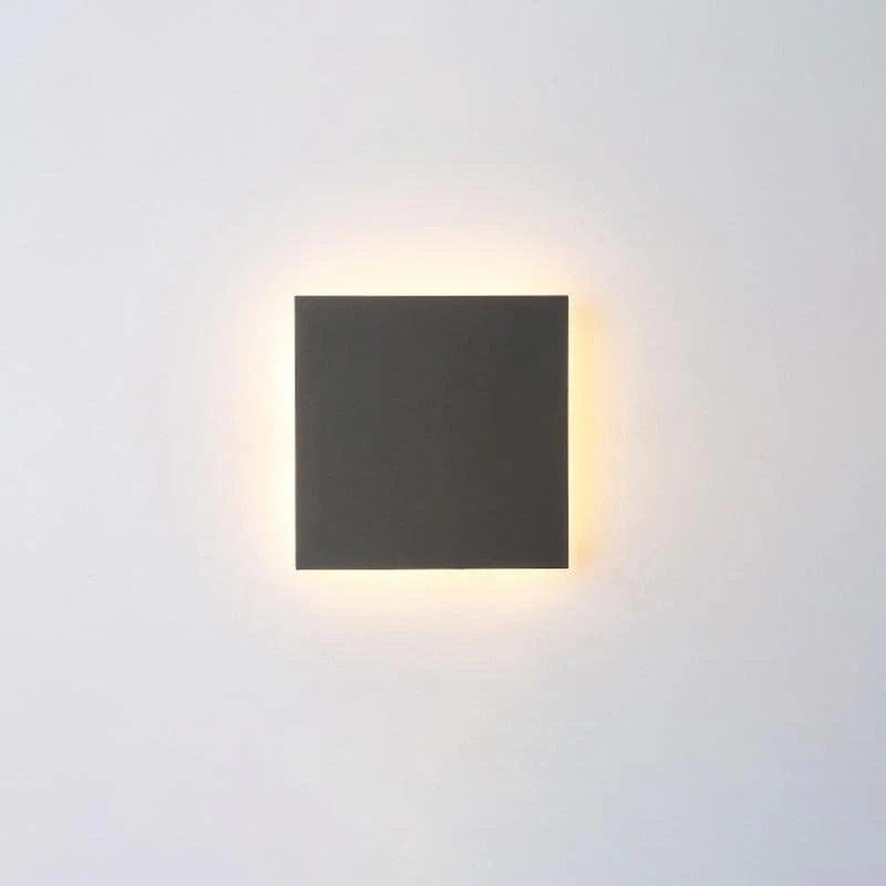Plenilunio Full-Moon Backlit Outdoor Wall Light