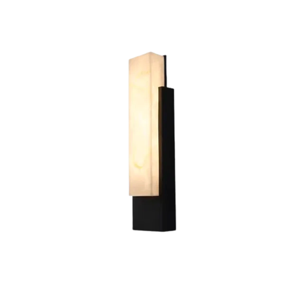 Sentinella Slim Outdoor Marble-Effect Wall Light