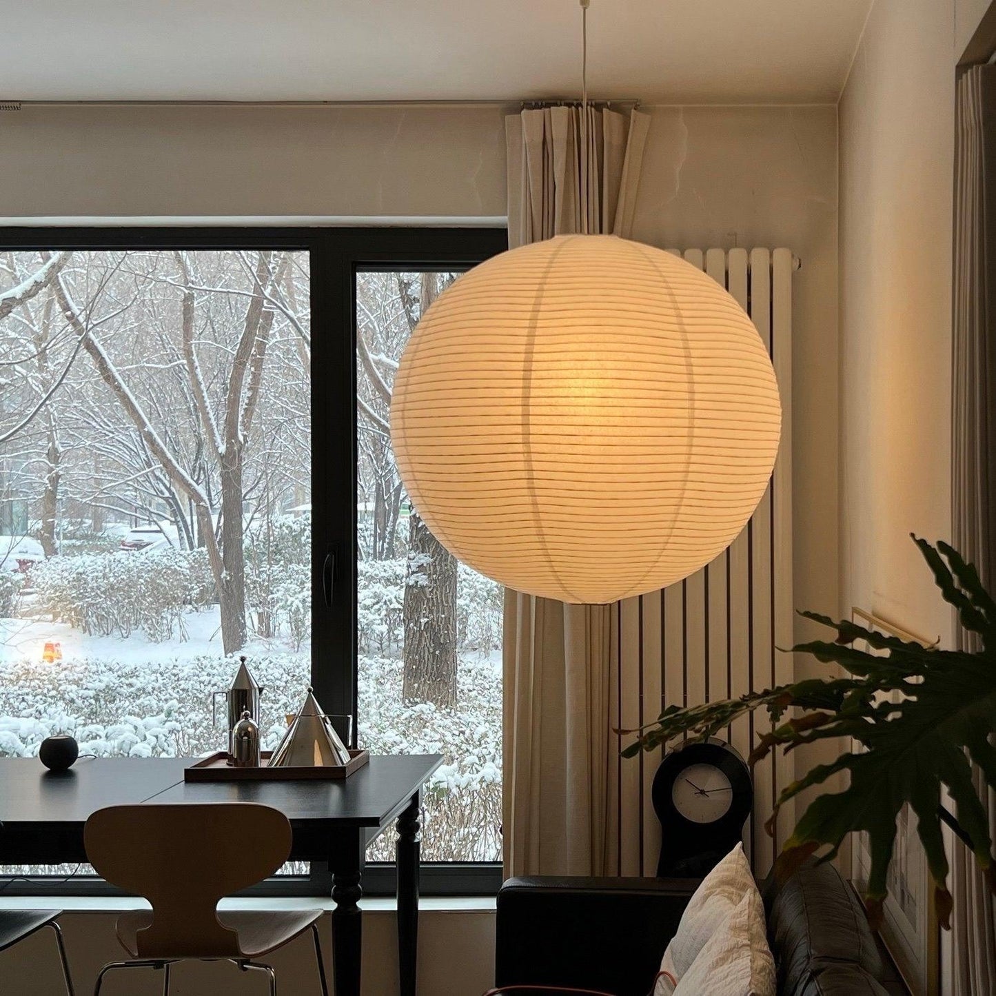 Rice Paper Japanese Pendant Lamp bedside ambience Dubai