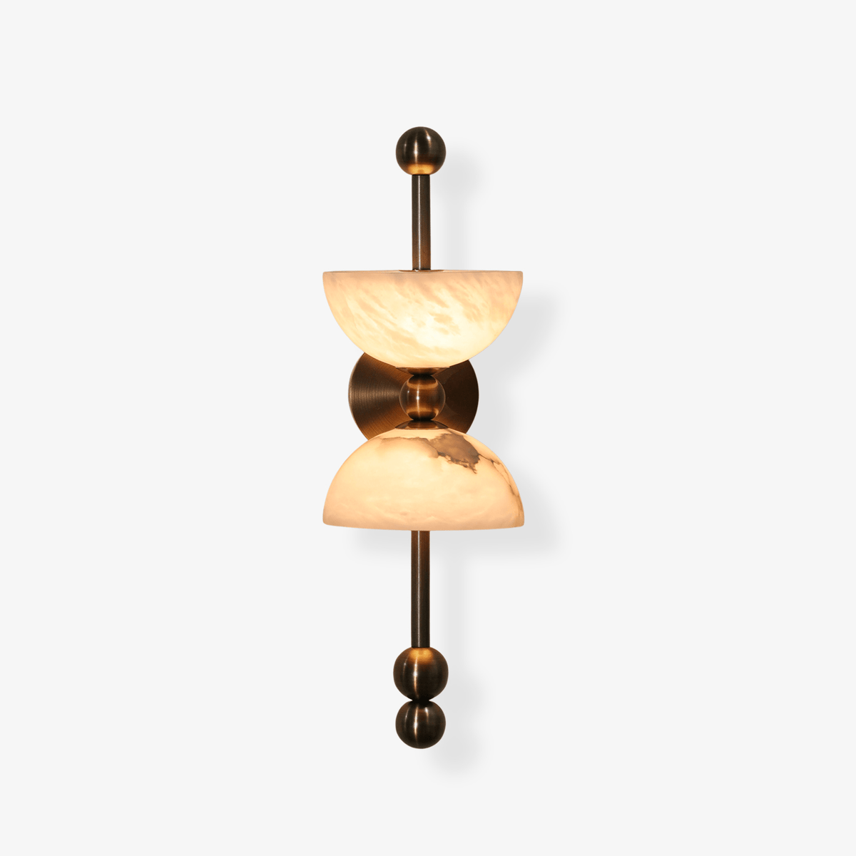 Duo Alabaster Wall Lamp