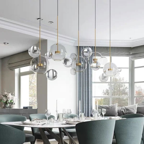 Bolle Bubble Glass Chandelier