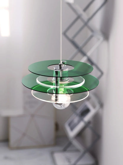 Triple Disc Pendant Light