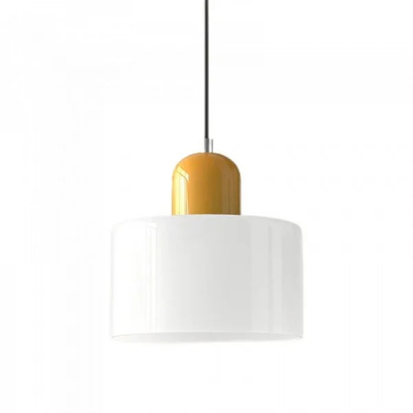 Nordic Morandi Cylinder Glass Pendant Light S66