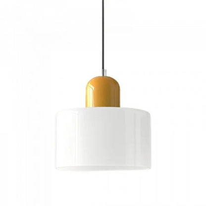 Nordic Morandi Cylinder Glass Pendant Light S66
