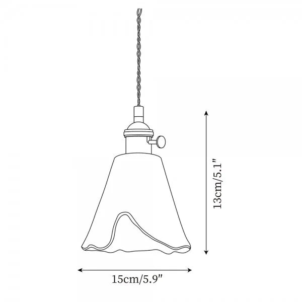 Retro Glass Pendant Lamp M110