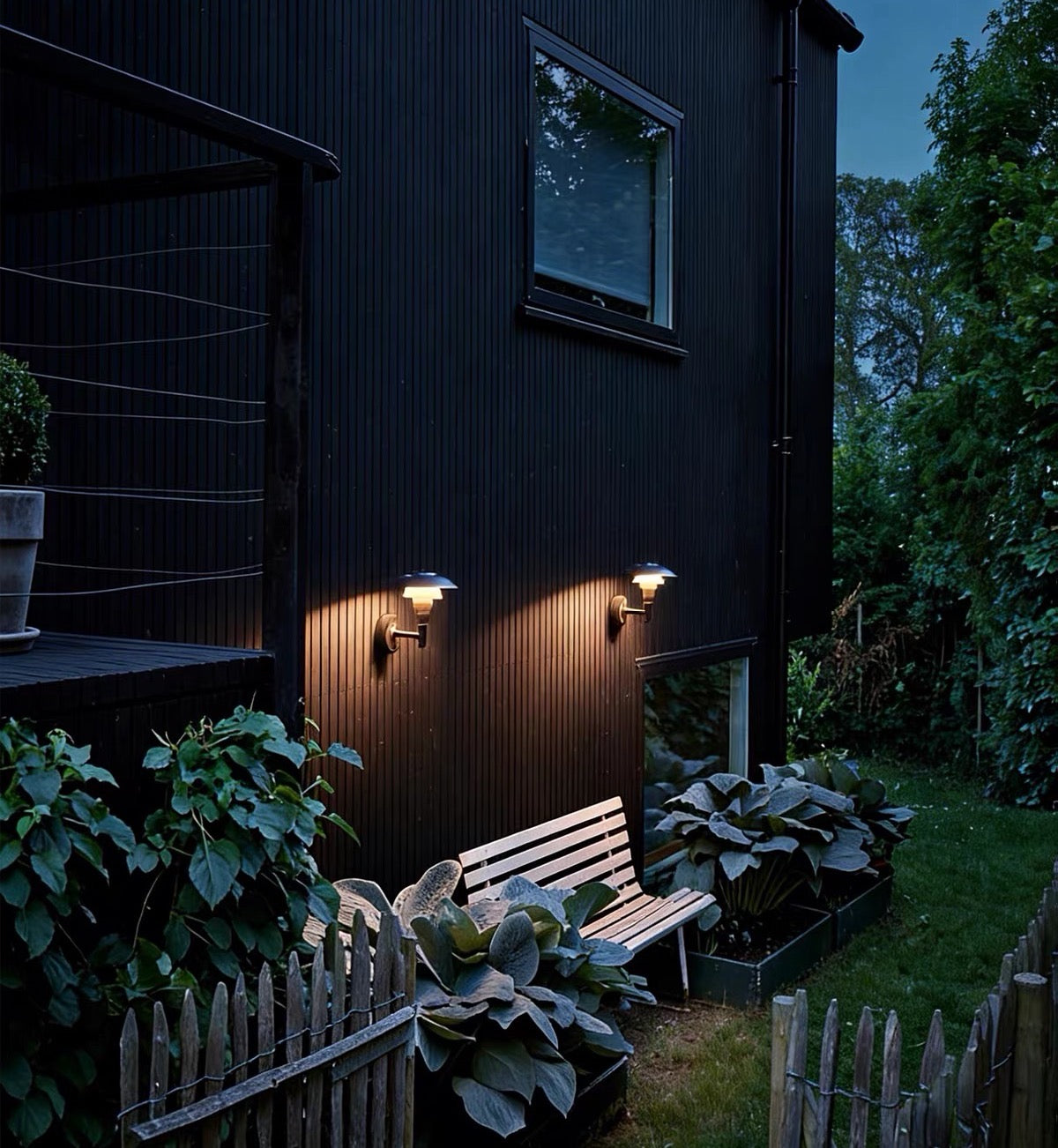 Cappello Tiered Outdoor Wall Sconce