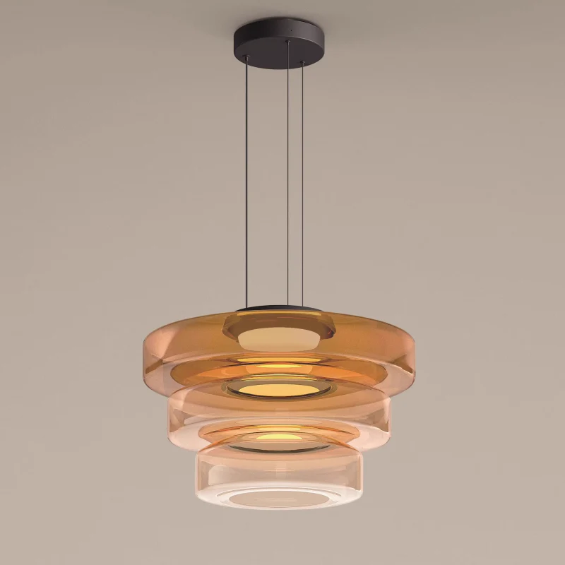 Nordic postmodern creative glass pendant light