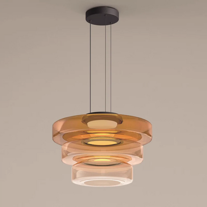 Nordic postmodern creative glass pendant light
