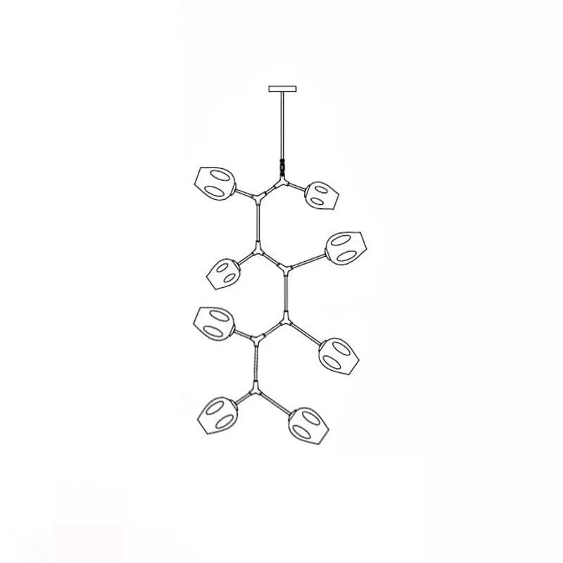 Bifurcation Bubble Chandeliers