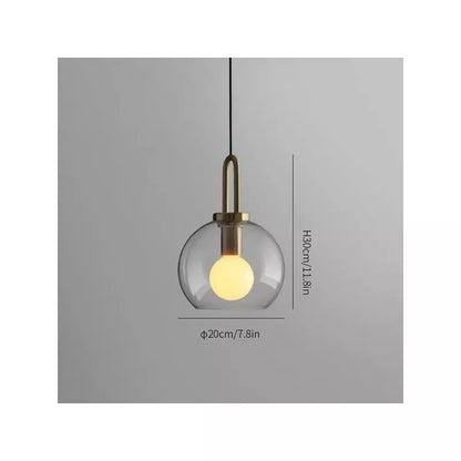 Glass Pendant Light