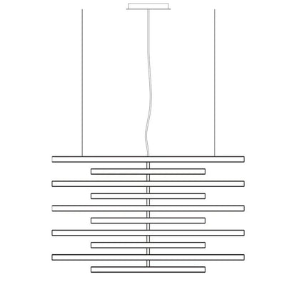 Black Rhythm Collection Chandeliers