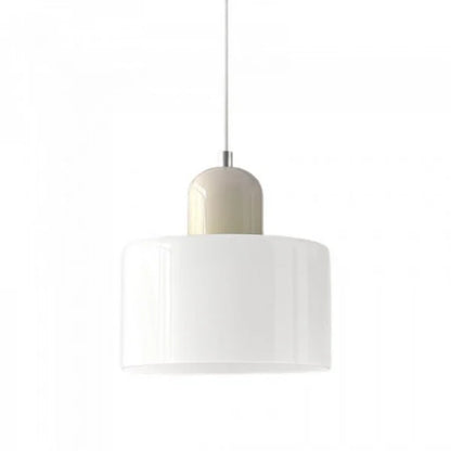 Nordic Morandi Cylinder Glass Pendant Light S66