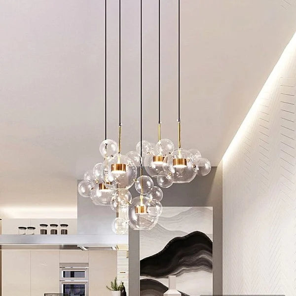 Bolle Bubble Glass Chandelier