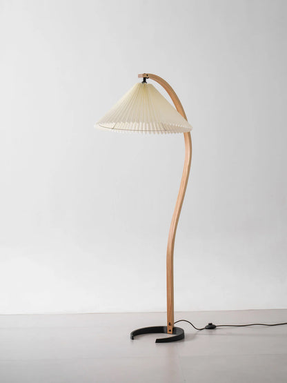 Caprani Wooden Floor Lamp