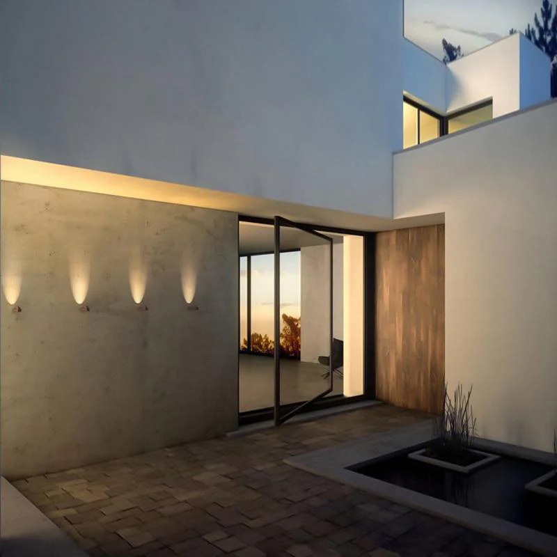 Cilindro Adjustable Spotlight Outdoor Wall Light