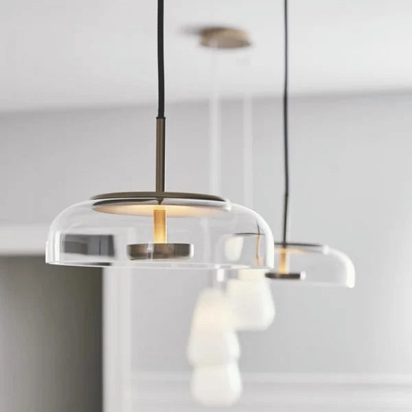 Blossi 1 Clear Glass Pendant Light