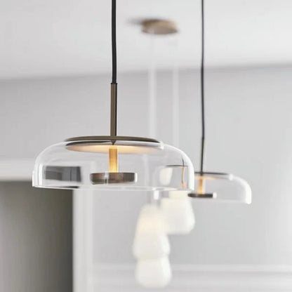 Blossi 1 Clear Glass Pendant Light