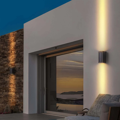 Doppio Up & Down Outdoor Wall Light