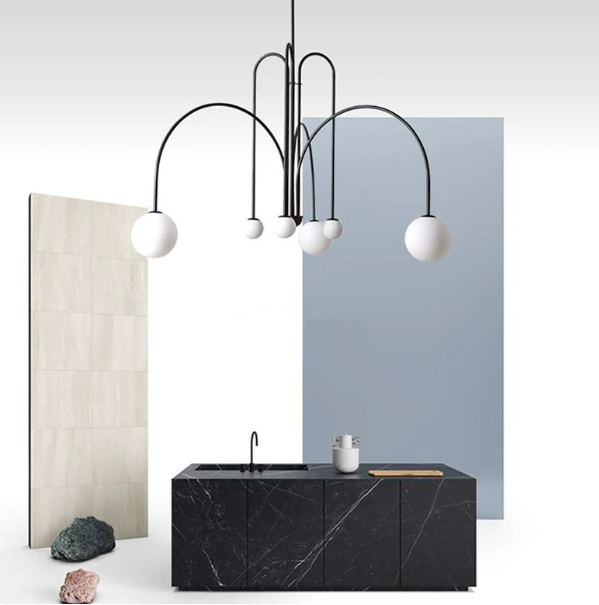 Danish Minimalist Chandelier