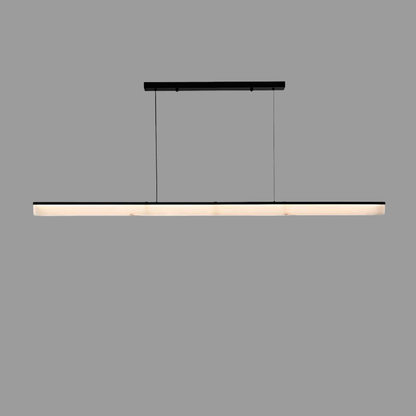 Plana Faux Alabaster Linear Pendant
