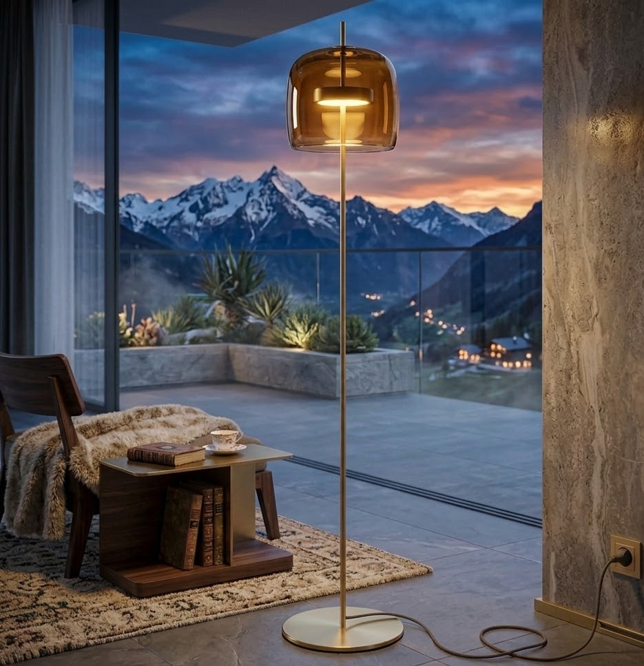 Jujube Anchor Floor Lamp