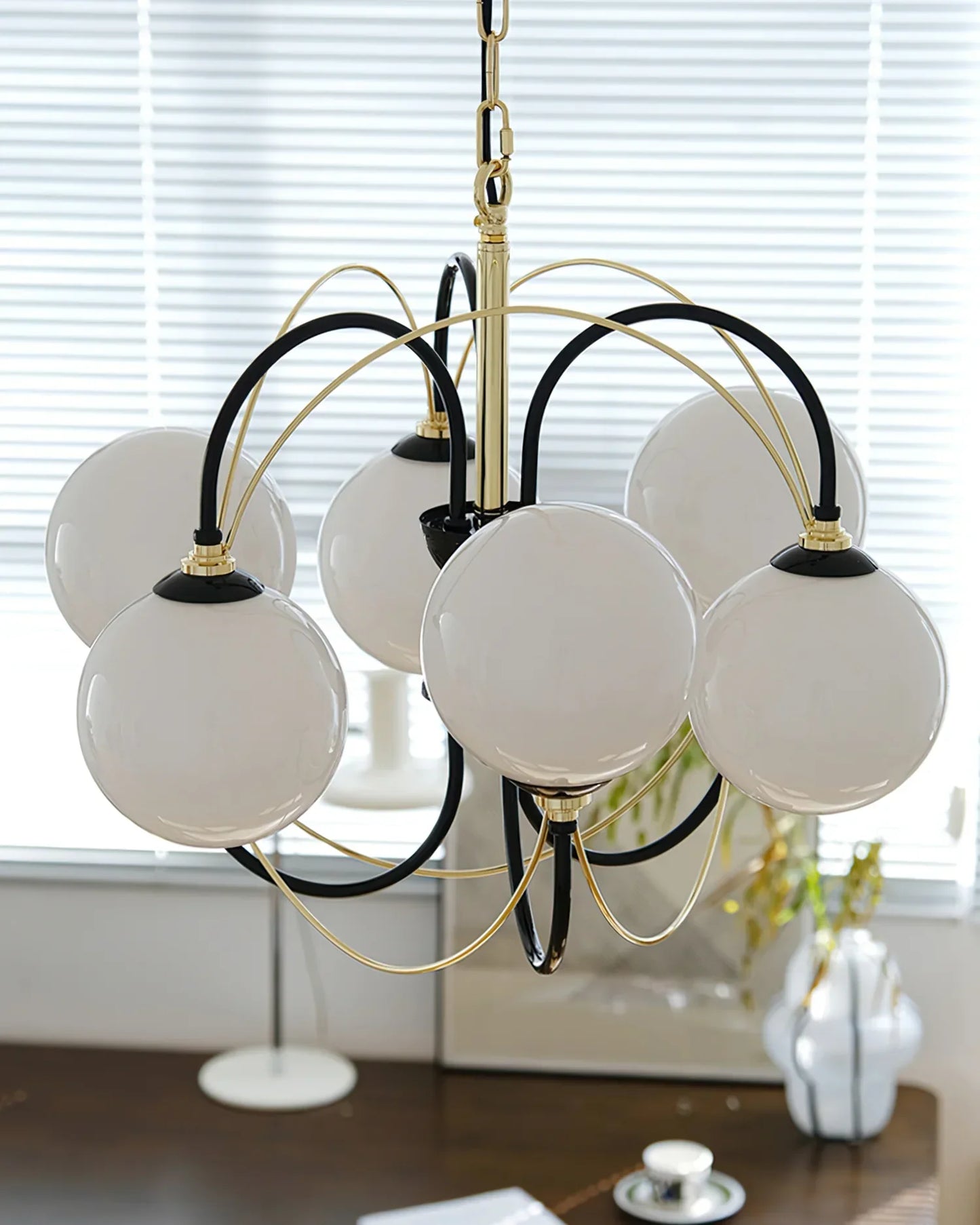 Atomic Orbit Chandelier